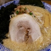 しゃがら青山店の醤油ラーメンのアップ