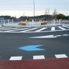 西蒲区角田浜のラウンドアバウトの小さい画像