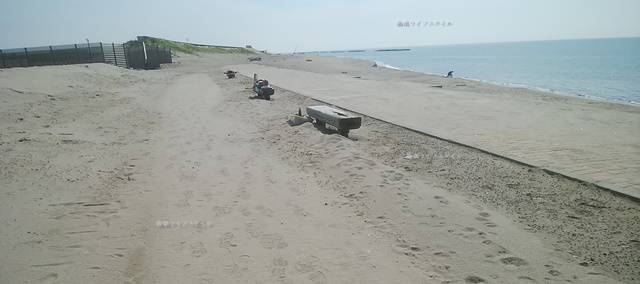 小針浜の整備された海岸その4